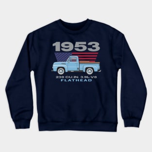 Glacier Blue V8 Crewneck Sweatshirt